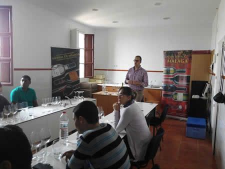 cata dimobe, castillodelmarques, ies maria zambrano, sabor a malaga, vinos sabor a malaga, vinos malagueños, alumnos escuela hosteleria,