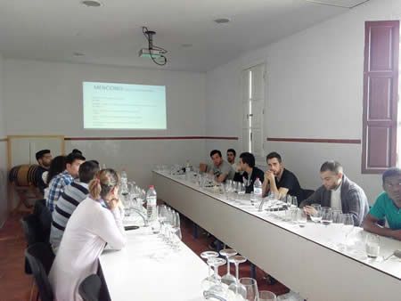 cata dimobe, castillodelmarques, ies maria zambrano, sabor a malaga, vinos sabor a malaga, vinos malagueños, alumnos escuela hosteleria,